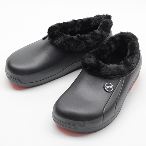 히트 남성 털 주방화 방한화 국내산 겨울 방수 신발